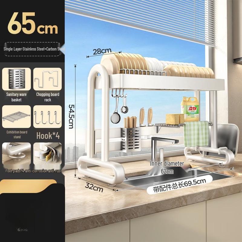 You Shu Thickened Stainless Steel Sink Rack