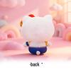 Peluche Gatto KT Stile Giapponese con Occhi Lampeggianti - Carina Statuetta Cartone Animato