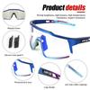 Kapvoe Photochromic Cycling Glasses Outdoor Sports Men Bike Glasses Women Mountain Bicycle Riding Protection Goggles Eyewear