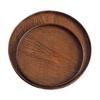 Vintage Round Serving Tray Wooden 21/24/27/30/33cm Wood Platte Dessert Pallet Breakfast Dinner