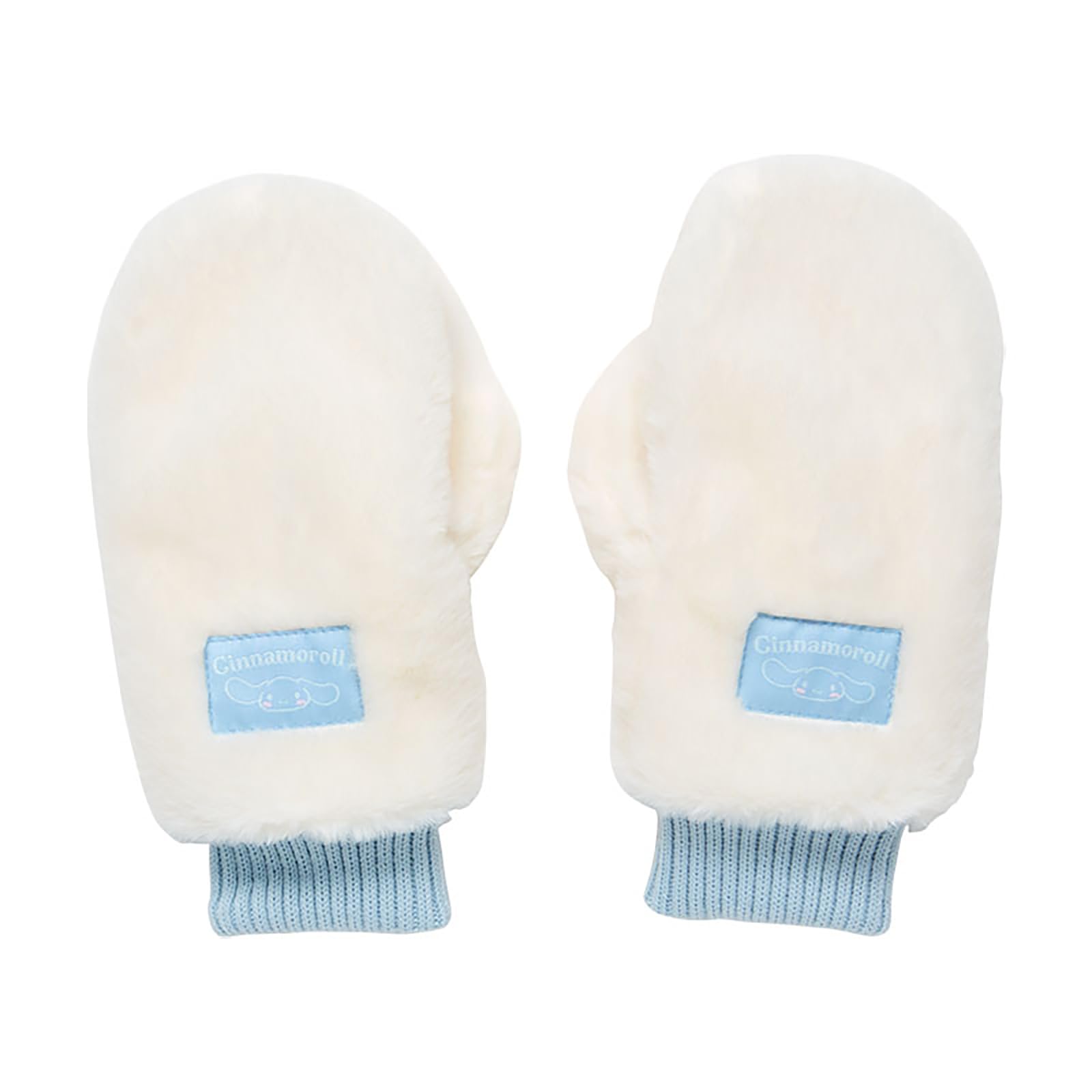 

Sanrio Faux Fur Cinnamoroll Cold Weather 379531 Mittens, Fingerless, Protection,