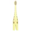 Dr. Brown'S, Toothbrush for Toddlers, Ages 0-3, Yellow, Giraffe, 1 Toothbrush