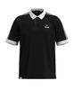 Ping Apparel Herren Kurzarm Strick-Poloshirt (Jacquardstrick) / Golf / 621-4272901 010_Schwarz M
