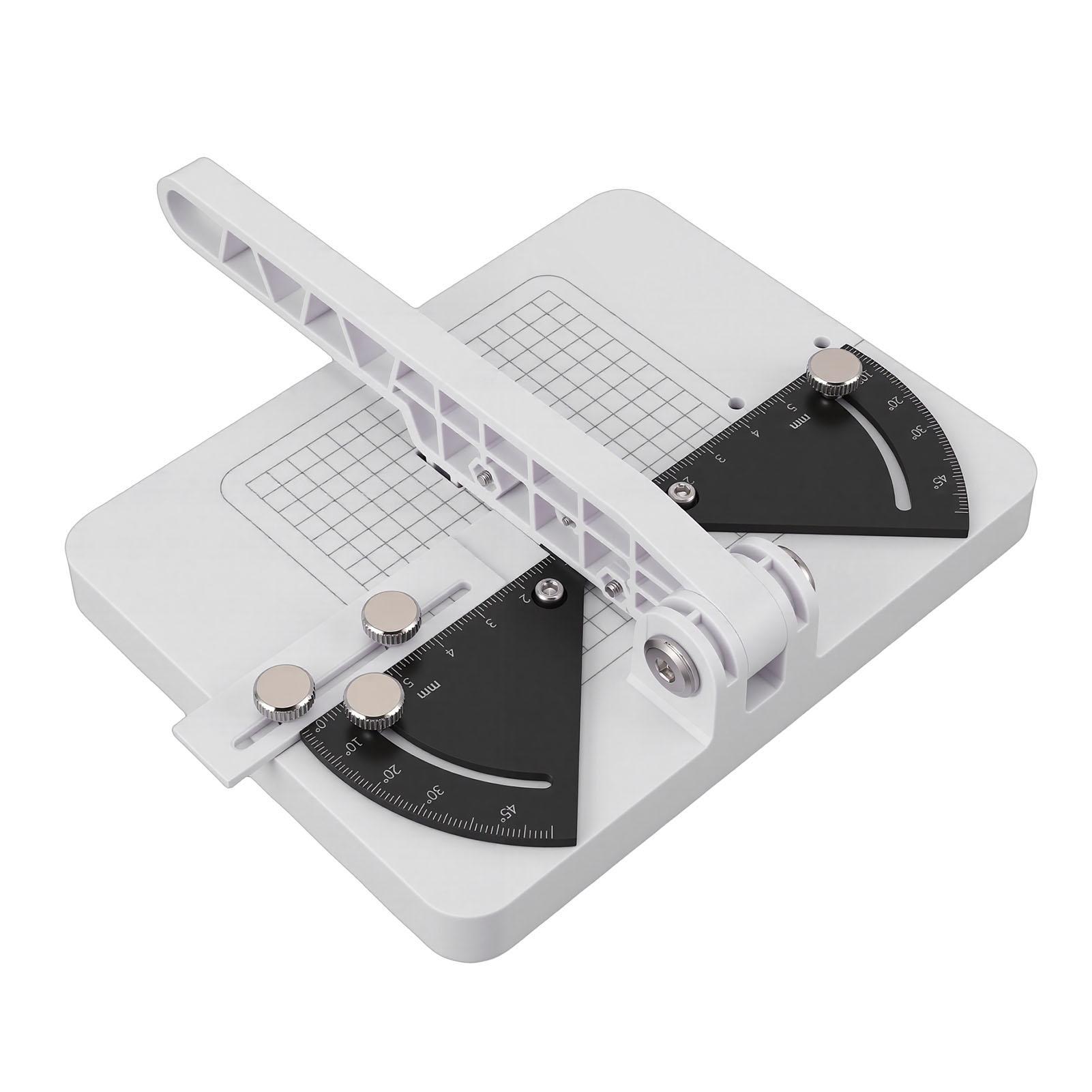 

Miter Cutter 45 Degree Adjustable Manual Angle Cutting Station for Plastic Wood Construction