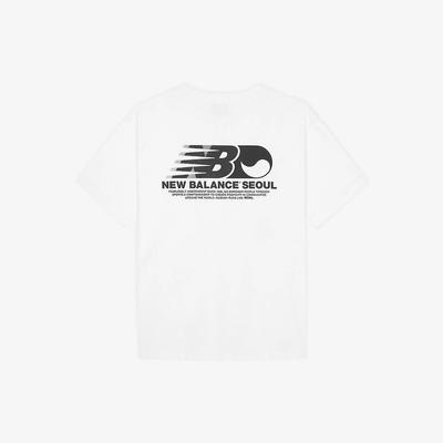 New Balance - UNI FROZEN Seoul Exklusives T-Shirt Weiß Medium