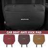 CSF1   Car Seat Back Anti-kick Pad Protector Mat Anti Scratch Organizer For Mercedes Benz AMG C180 C300 W124 W176 W177 C200 C260 GLC