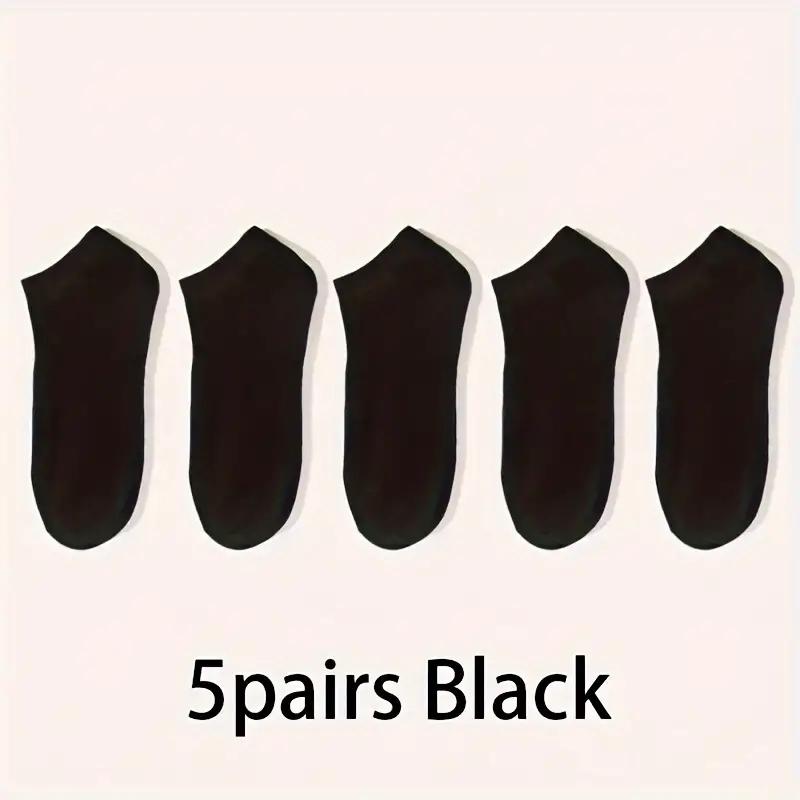 5/10-Pack Unisex Comfort-Fit Ankle Socks For All, Breathable & Lightweight - Ideal For Sports & Daily Wear