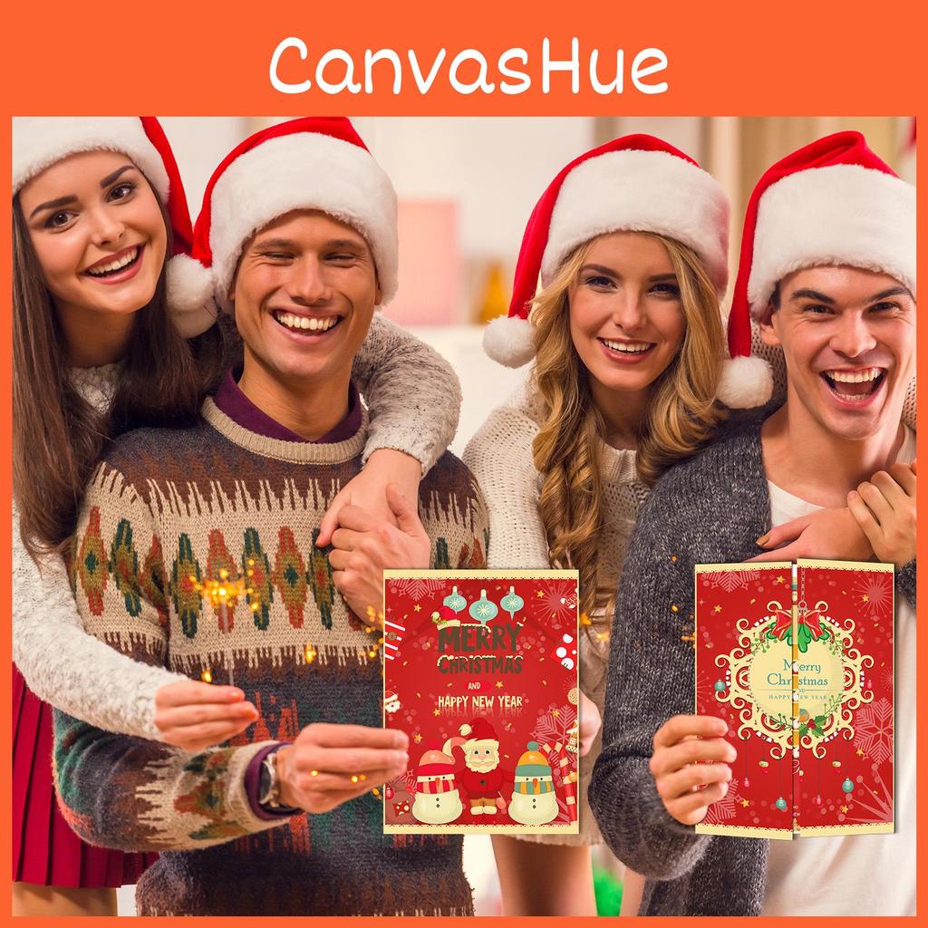 Money Santa Christmas Card With Envelope Holiday Parties Christmas Travel Gifts