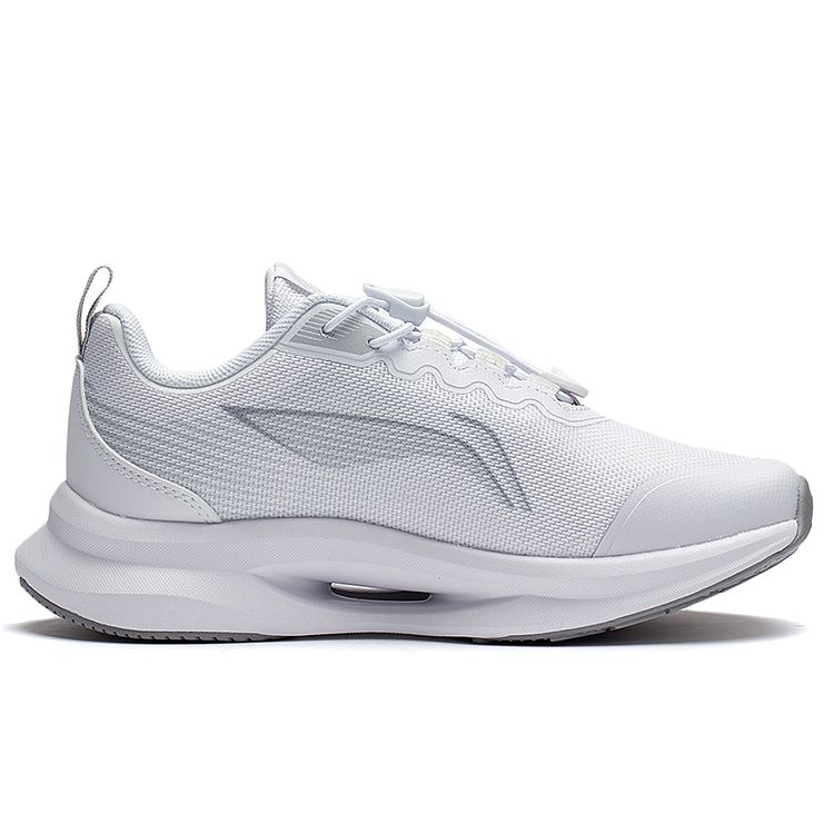 Li Ning Kids Letter Non-Slip Low-Top Running Shoes Kids Sneaker White YKFT008-7