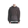 MLB Solid Color Hooded Pocket Long Sleeve Sweatshirt Unisex sweatshirt Charcoal-Gray 3AHDB0751-43CGD