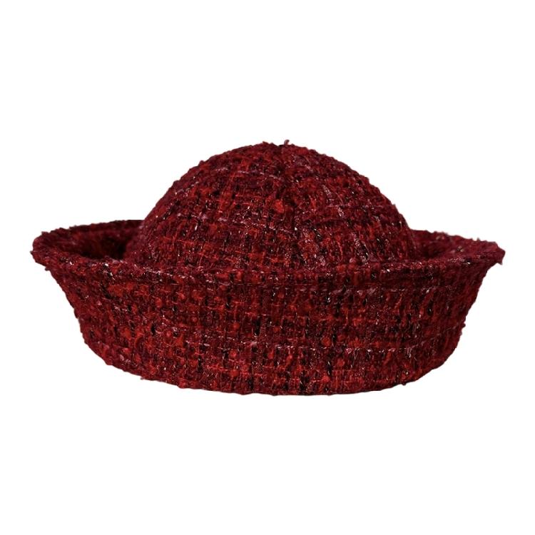 Flared Brim Beret Hat Marine Styles Design Sailors Hat Comfortable Headwear For Fall Fashion Women Girl Head Accessories