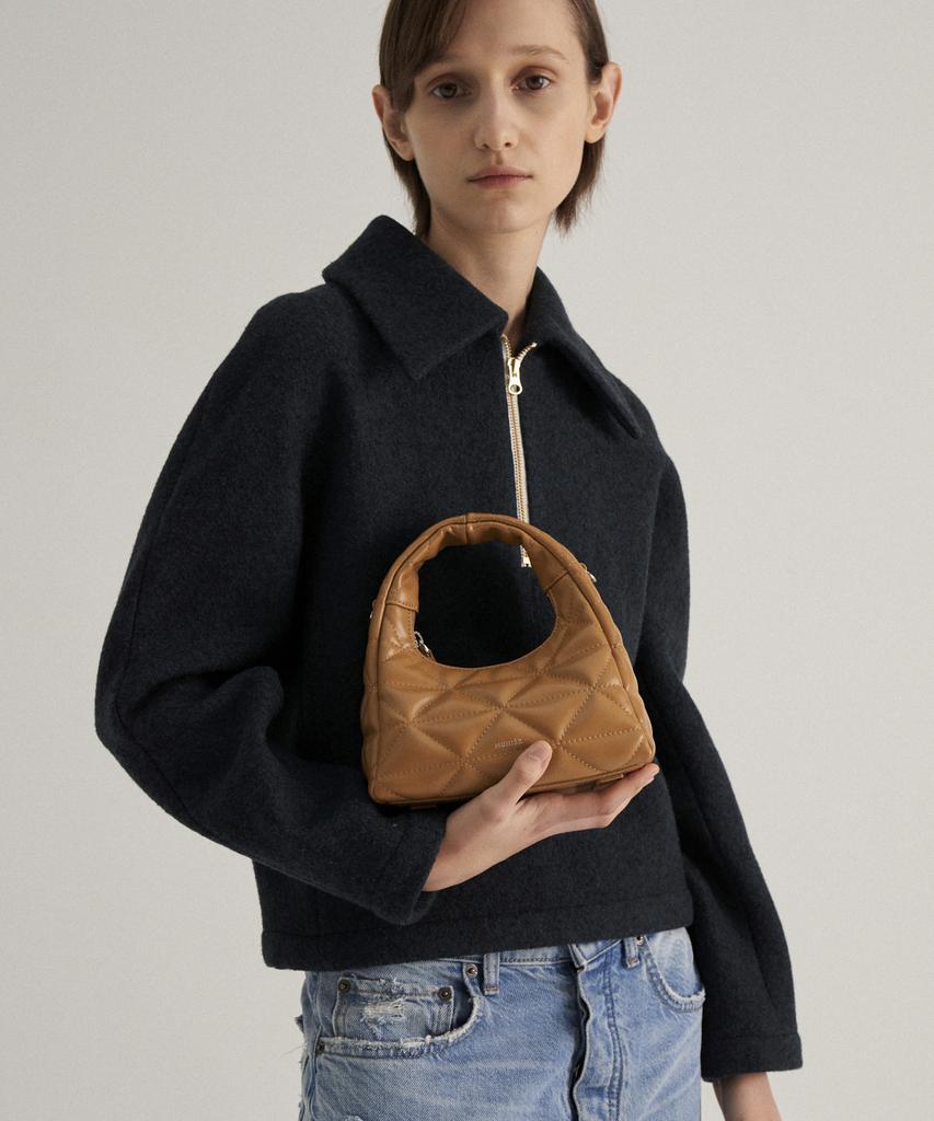 Munier Quilted Mini Tote Bag_2Colors