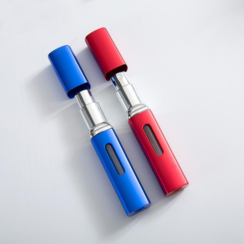 8/10ml Mini Spray Atomizer Bottle Refillable Perfume Bottle With Spray Scent Pump Portable Travel Empty Cosmetic Containers