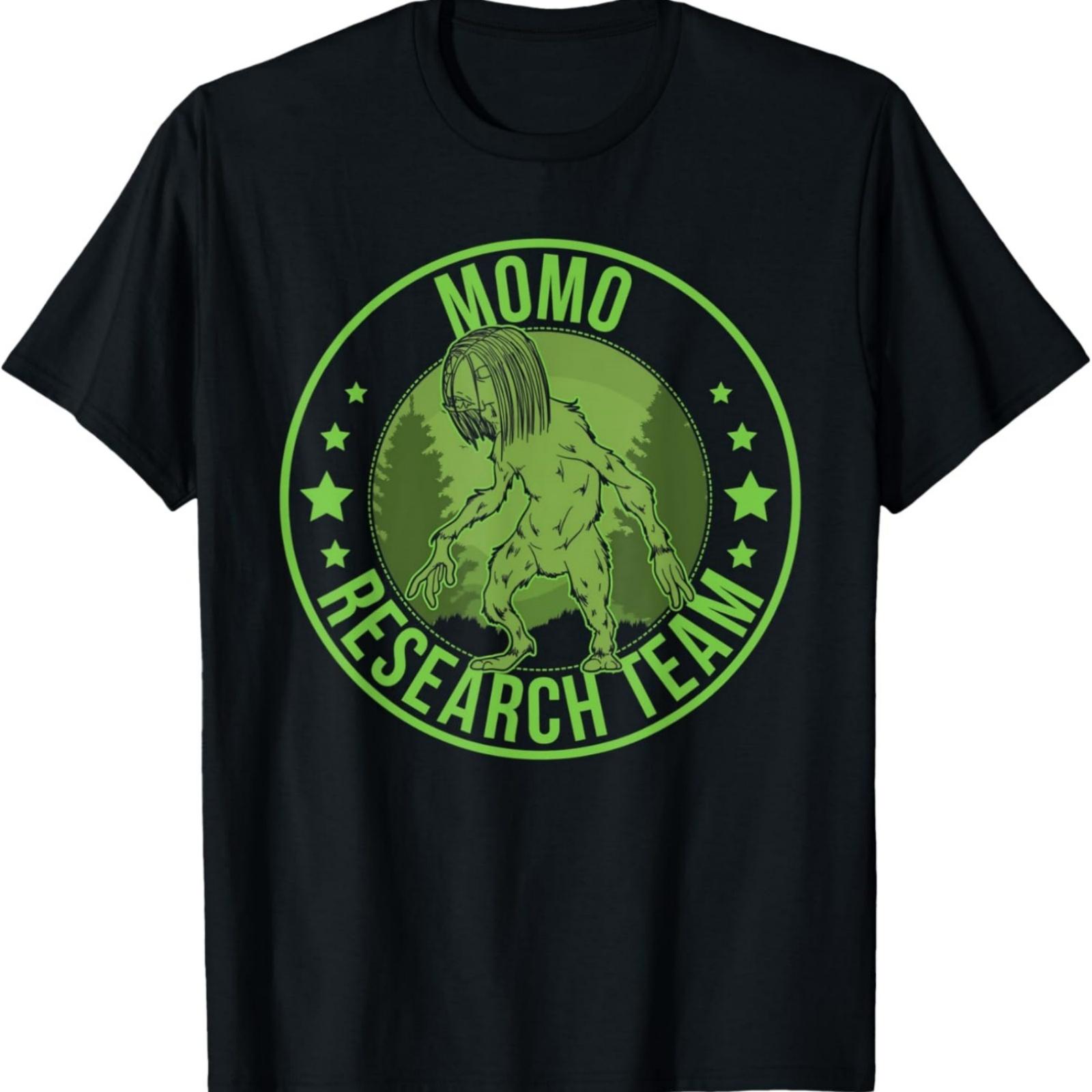 Футболка «Момо Монстр Прятки Исследовательская Команда Чемпион Криптид» XXXXXL разноцветный