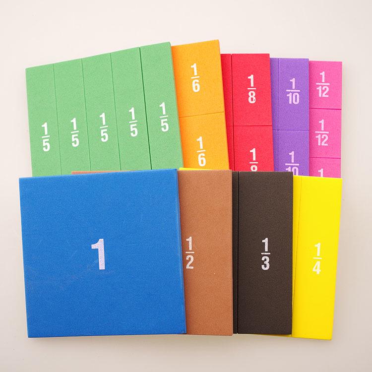 Square EVA Fraction Demonstrator: Primary School Math Teaching Aids for Addition and Subtraction 001