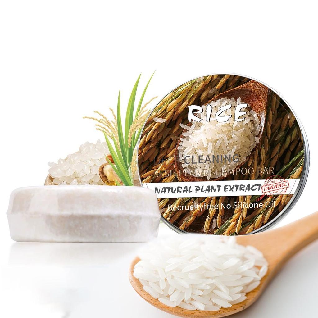 Rice Water Moisturizing Shampoo Bar - Cross-border E-commerce