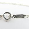 Used TIFFANY&Co. Necklace Silver925 2.8g Silver Ribbon Motif