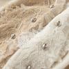 Jinju 2026 Autumn/Winter Cashmere Lace V-Neck Cardigan