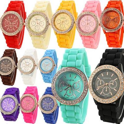 Women Quartz Watch Silicone Strap Fashion Wrist Watch for Female