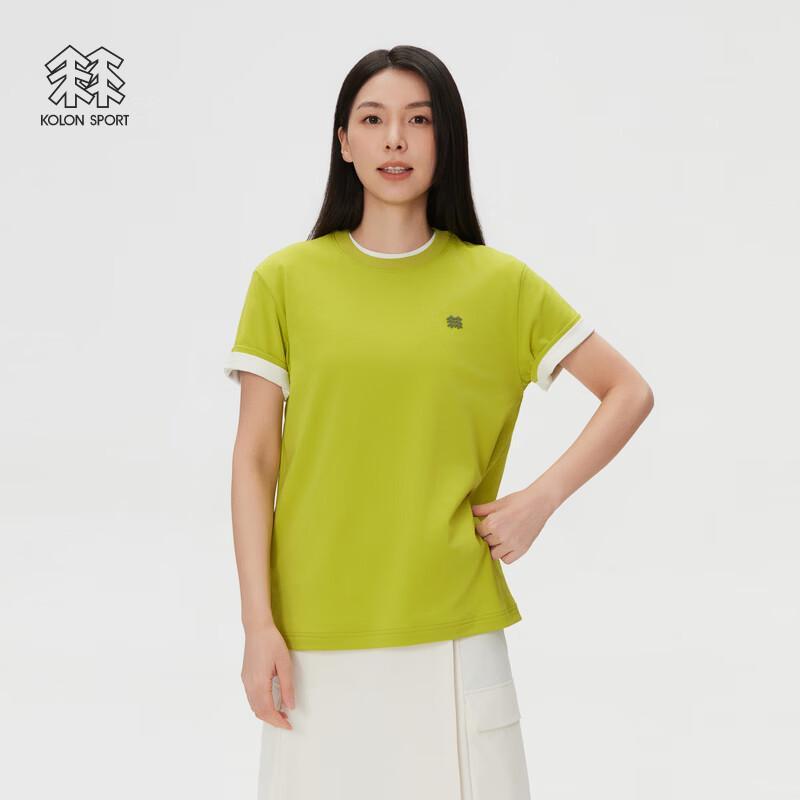 KOLON SPORT Outdoor Moisture-Wicking Graphic Unisex Short-Sleeve T-Shirt S