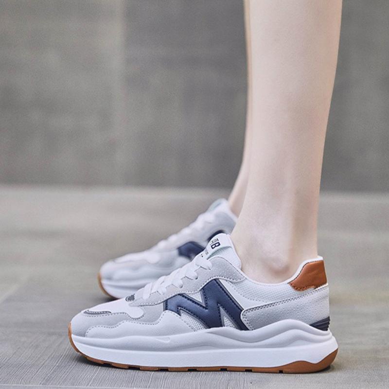 2025 Women's Platform Sneakers Mesh Breathable Lace-up Casual Shoes Comfortable Non-slip Running Shoes Designer Women's Shoes