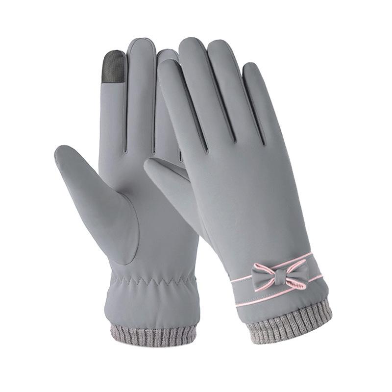 Super Value Popular Winter Women's Skin Feel Fabric Windproof Driving Mountain Climbing Hot Selling Popular Affordable Gloves