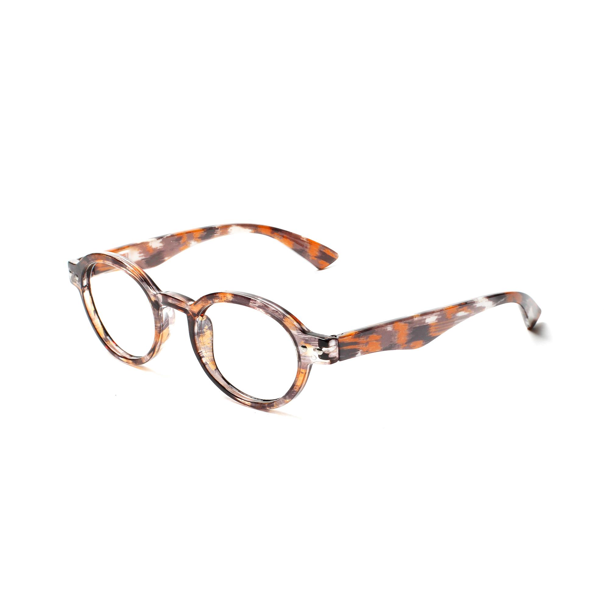 

TUREZING 4 Pack Presbyopia Eyeglasses PC Material Flexible Spring Hinge Men Women Circular Print Flower Frame HD Ornamental Eyeglasses 3.5