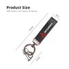 for Car Exquisite Carbon Fiber Keychain Auto Styling Custom Key Ring Mitsubishi Colt I200 Outlander Pajero Lancer Triton Jinxuan