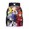 Comics E-Evangeliones Animes Backpack for Men Women Waterproof College School Classical Bag Print Bookbag