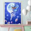 5D Diamond Art Elf Dust Moon Full Diamond DIY Diamond Painting Butterfly Girl Mosaic Picture Crystal Embroidery Character Art
