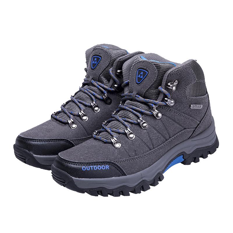 Men Hiking Shoes Waterproof Winter Snow Ankle Boots Outdoor Super Warm Climbing Shoes Men Trekking Sneakers 39-46