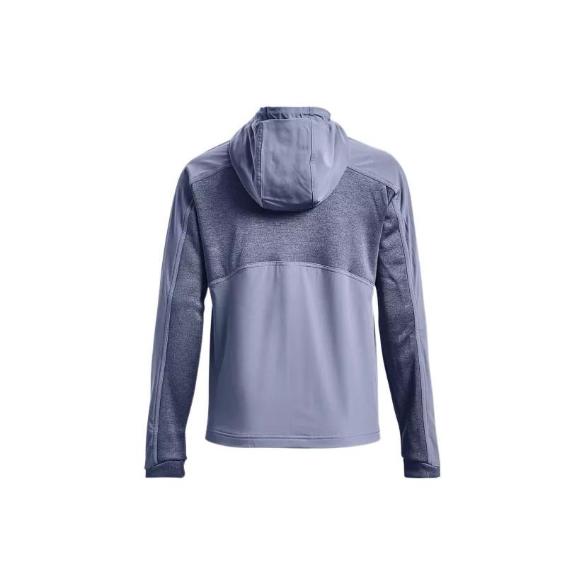 Under Armour Cold Weather Color Block Hooded Casual Sports Jacket Women Jacket Morning-Purple 1375127-767