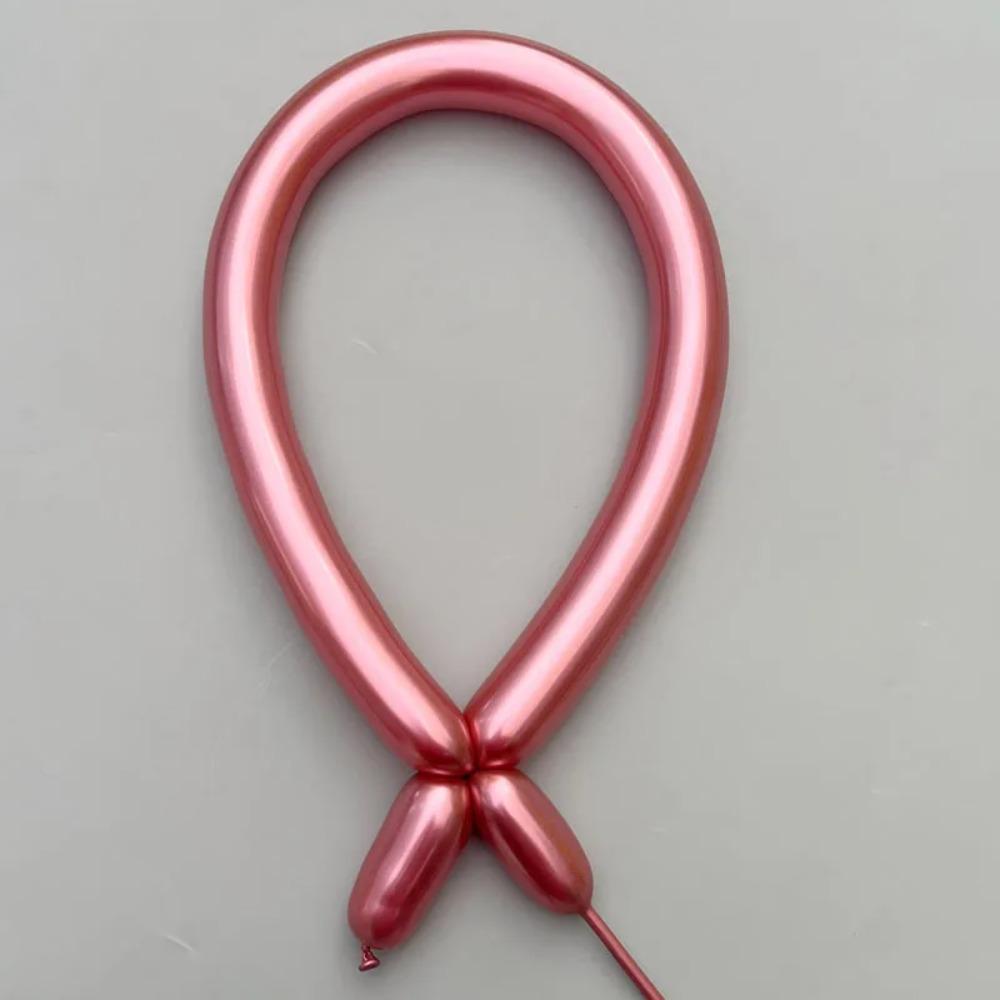 Magic 10Pcs Long Balloons Diy Latex Balloons Wedding Birthday Christmas Party Glossy Metal Inflatable Balloon Decorations