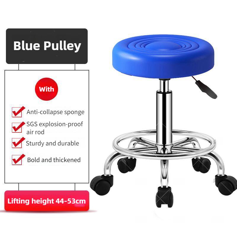 Haushalts drehbarer Hubhocker Mehrzweck Barhocker Stuhl Kosmetikstudio Spezieller runder Hocker