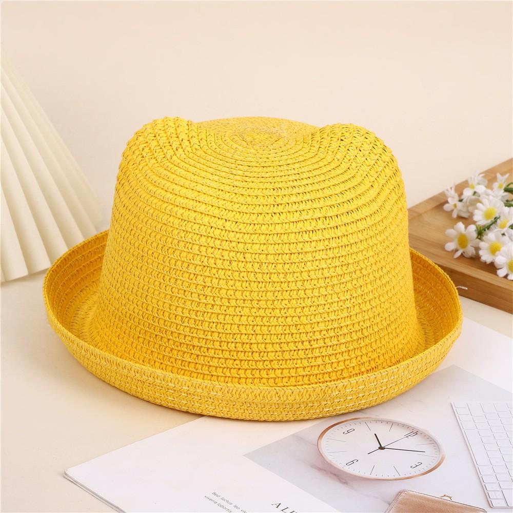 

Детская мультяшная уличная шляпа Solid Colo One Size жёлтый