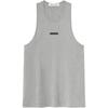 Essentials Essential Tank Concrete Heather Unisex Tops Grey 125SP254235F