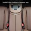 2Pcs Car Seat Gap Filler Seat Crevice Storage Box Bag Between Seats Console Organizer Decoration Interior Auto Accessories