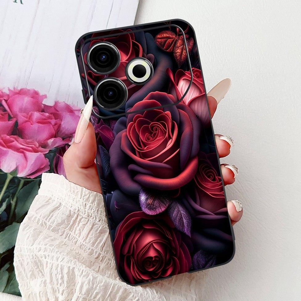 For Tecno Pova 6 Neo 4G Case Cover Luxury Butterfly Love Fashion Flowers Cool Lion Painted Phone Case For Techno Pova 6 Neo 4G