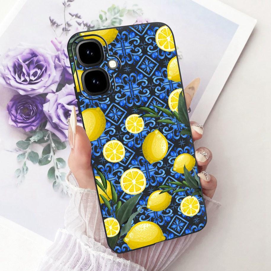 For Infinix Smart 10 2025 Case Popular Flower Bowknot Fundas Soft Black Silicone Cover For Infinix Smart10 X6725 Pop 10 4G Shell