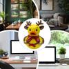 Duck Garden Statue Resin Christmas Art Decoration Animal Collectible Figurines For Home Living Room Bedroom Workplace Classroom