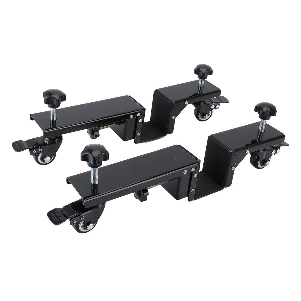 2PCS Heavy Duty Door Installation Kit Smooth Rolling Improve Work Efficiency Door Board Dolly for