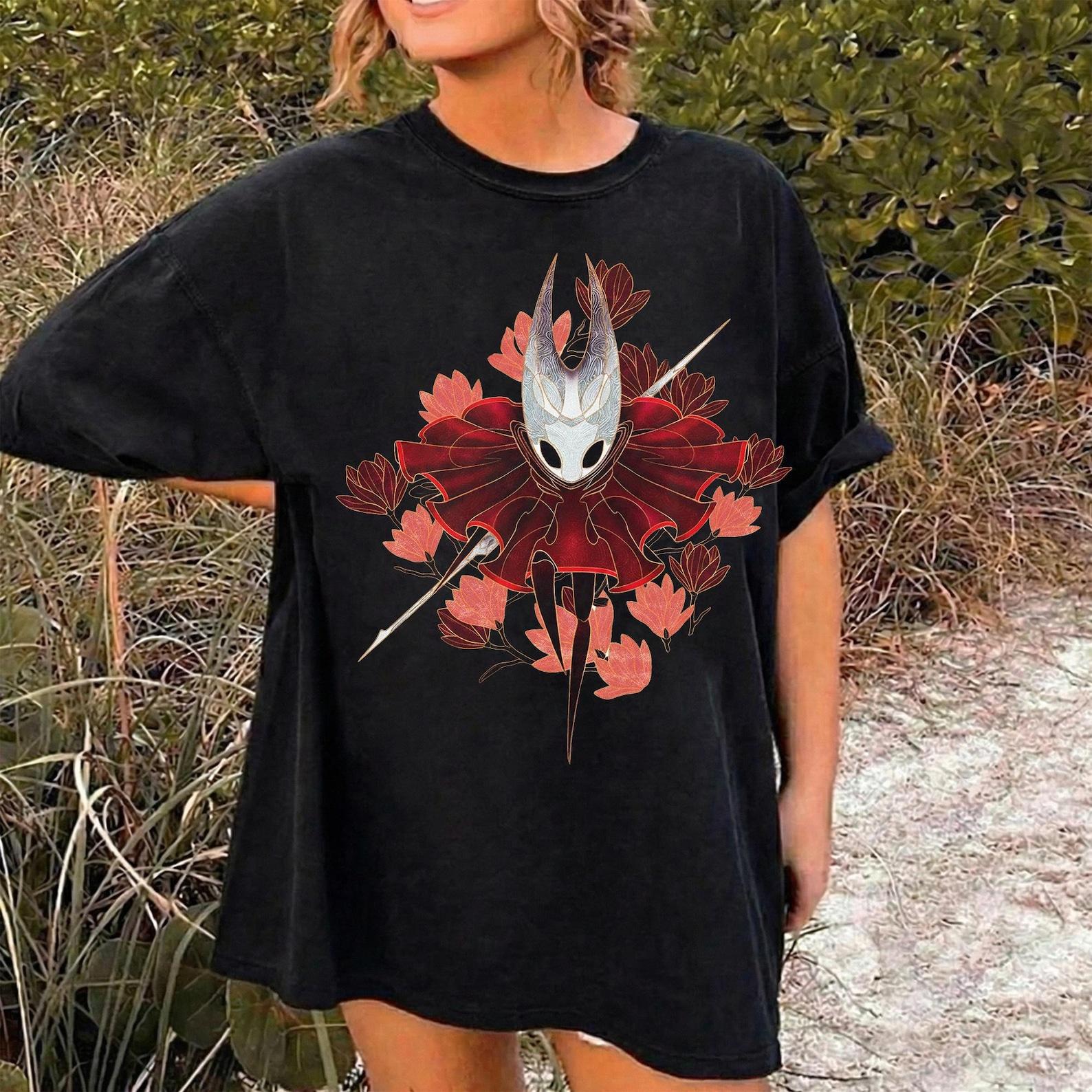 Hollow Knight Hornet Shirt, Vintage Gaming Tee, Silksong Inspired Unisex Gift For Fans Collectors 2XL