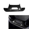 Carbon Fiber Look Steering Wheel Lower Cover Trim For Chevrolet Camaro 2016-