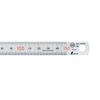 Shinwa Sokutei Stainless Steel Ruler, 15cm, JIS Class 1, with Red Numbers, 14001