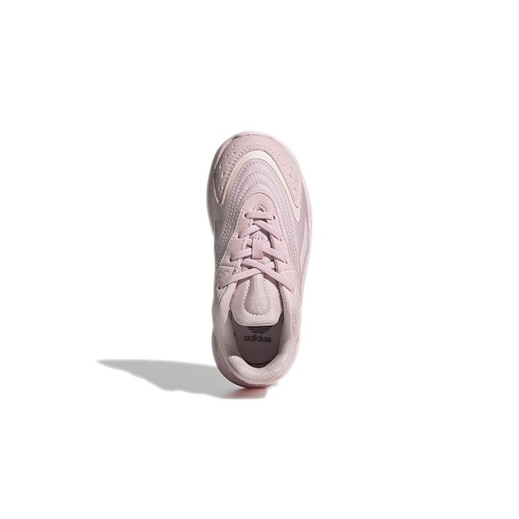 adidas Originals Ozelia Slip Resistant Anti Kick Low Top Kids' Running Shoes Pink Children Aged 3 7 Years Old GW8132