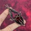 Red Fire Labradorite Pendant Copper Wire Wrapped Gemstone Pendant Handmade Copper Jewelry Dainty Pendant Gifts for Her Wire Wrapped Jewelry