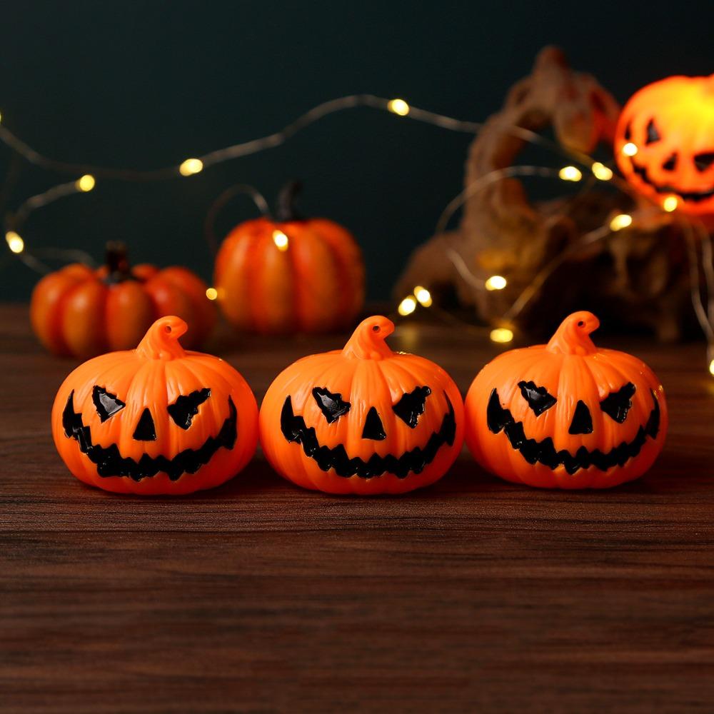 Hanging Pumpkin Lantern Handheld Ghost Lighting Terrifying Halloween Flashing Lamp Home Decor