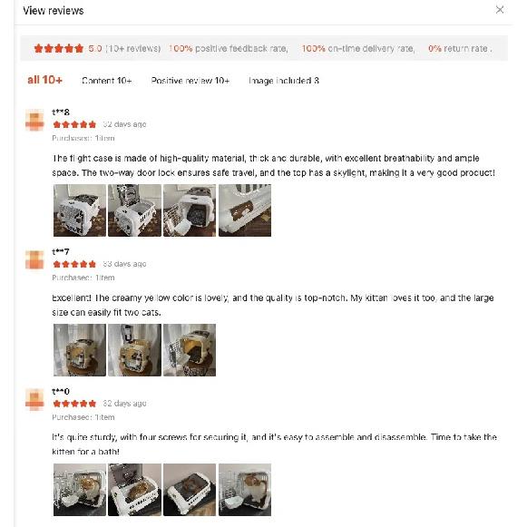 Mobile Pet Carrier Plastic Wire Door Top or Front Loading Pets Up To 20LBS Fully Breathable Perfect for Traveling/Hiking/Camping