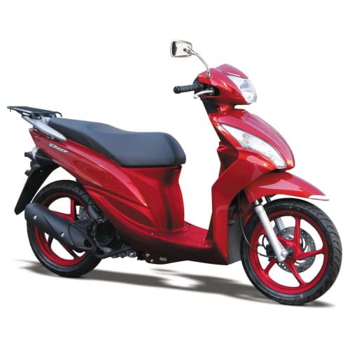 Kijima Rear Carrier Dio110/Lead 125 Steel Black 210-193