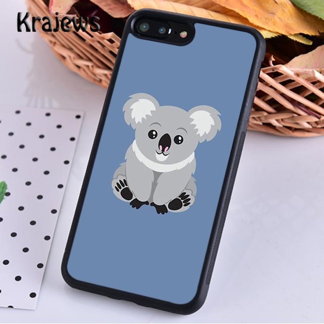 Cute Cartoon Koala For iPhone 17 Air 16 Phone Case Cover 15 14 plus 12 13 pro max coque Shell Fundas